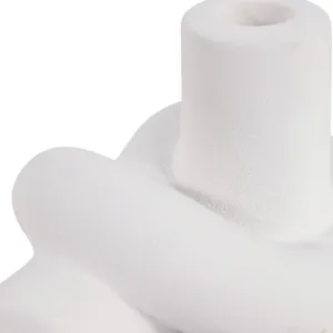 DUNCANCROSS WHITE CANDLE HOLDER 4 (IN) 8
