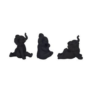 WALTONTON SET OF 3 BLACK DECOR 6 (IN) 4