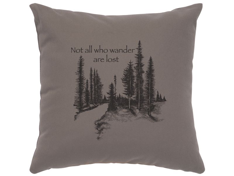 Image Pillow - Wander - Cotton Chrome 1