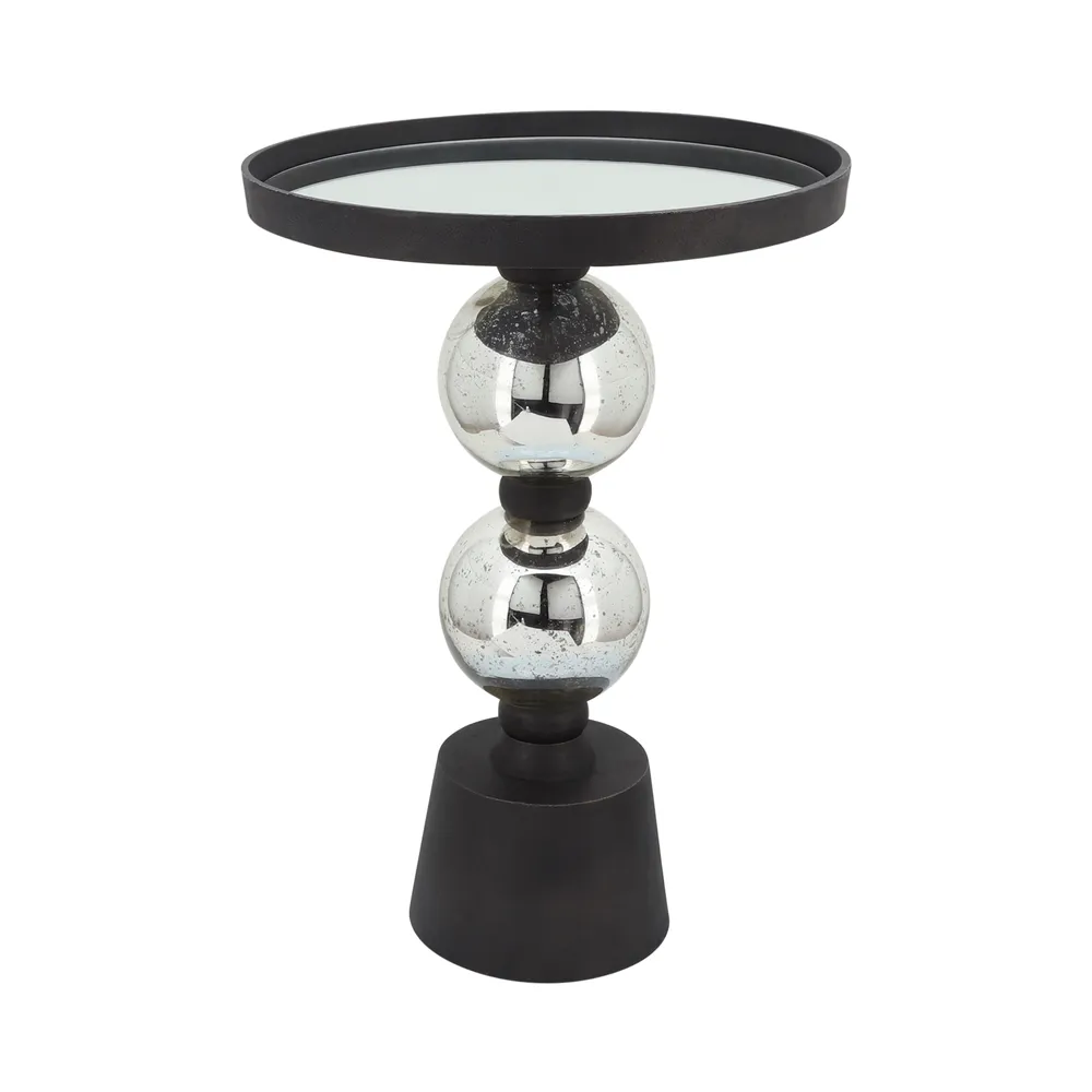 BROCKWAY BLACK TABLE 22 (IN)