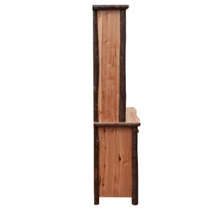 Hickory Log 48-inch Buffet & Hutch - Cinnamon 6