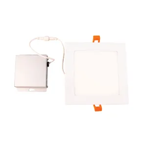 Mercury 6.75'' Wide Integrated LED Square Recessed Light - White 3