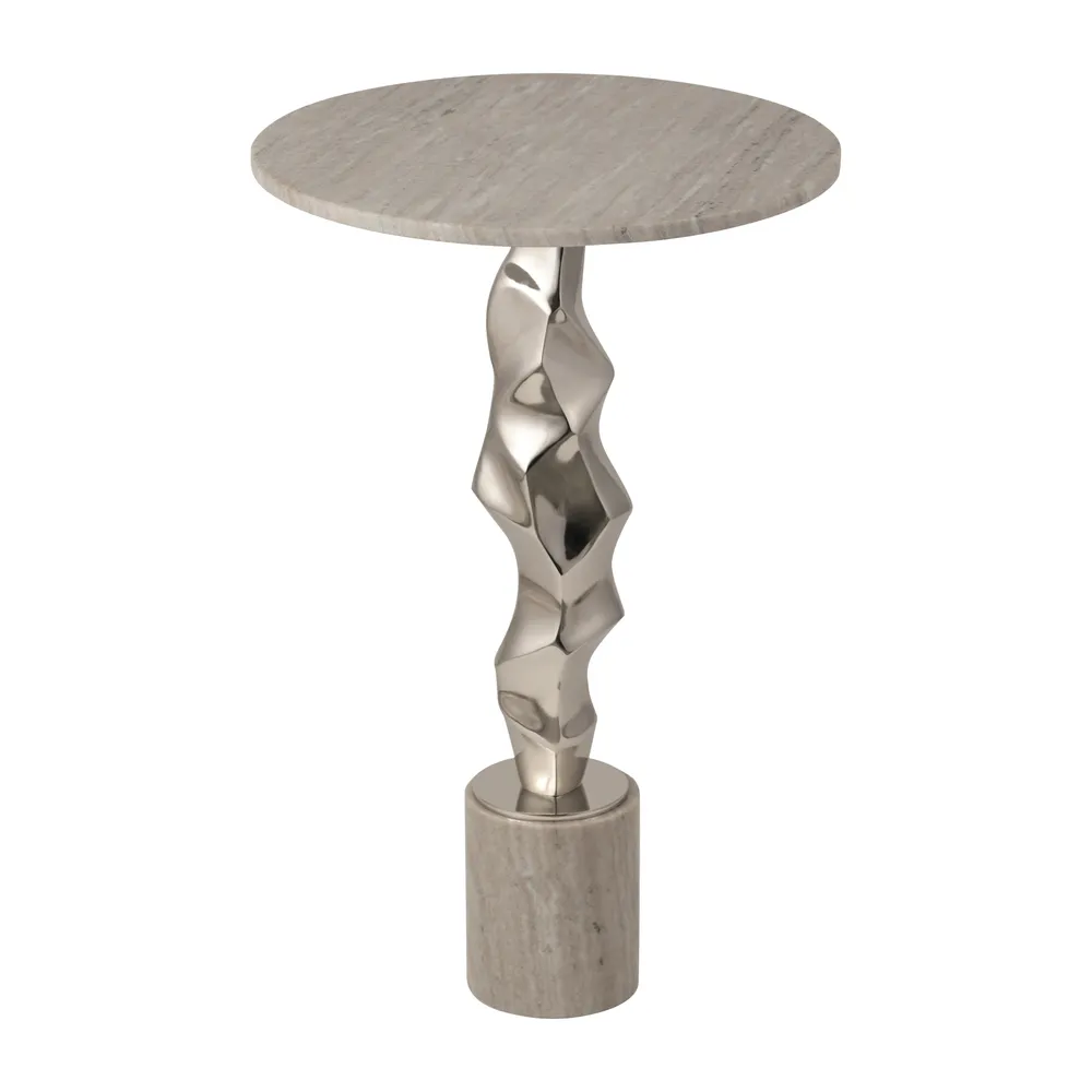 MAXWORTH SILVER TABLE 25 (IN)
