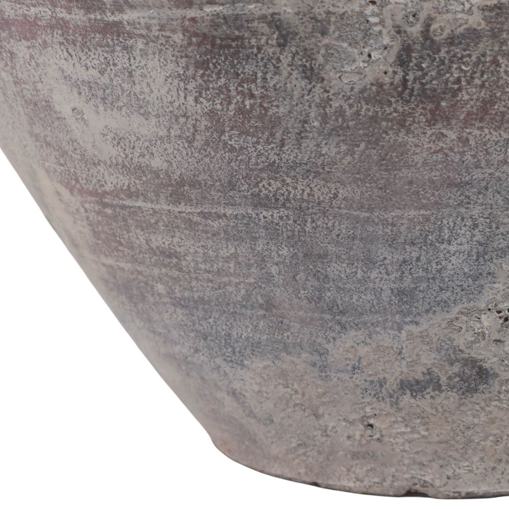 BURTONHOLM GRAY VASE 16 (IN)