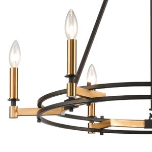 Talia 29'' Wide 6-Light Chandelier - Oil Rubbed Bronze 3