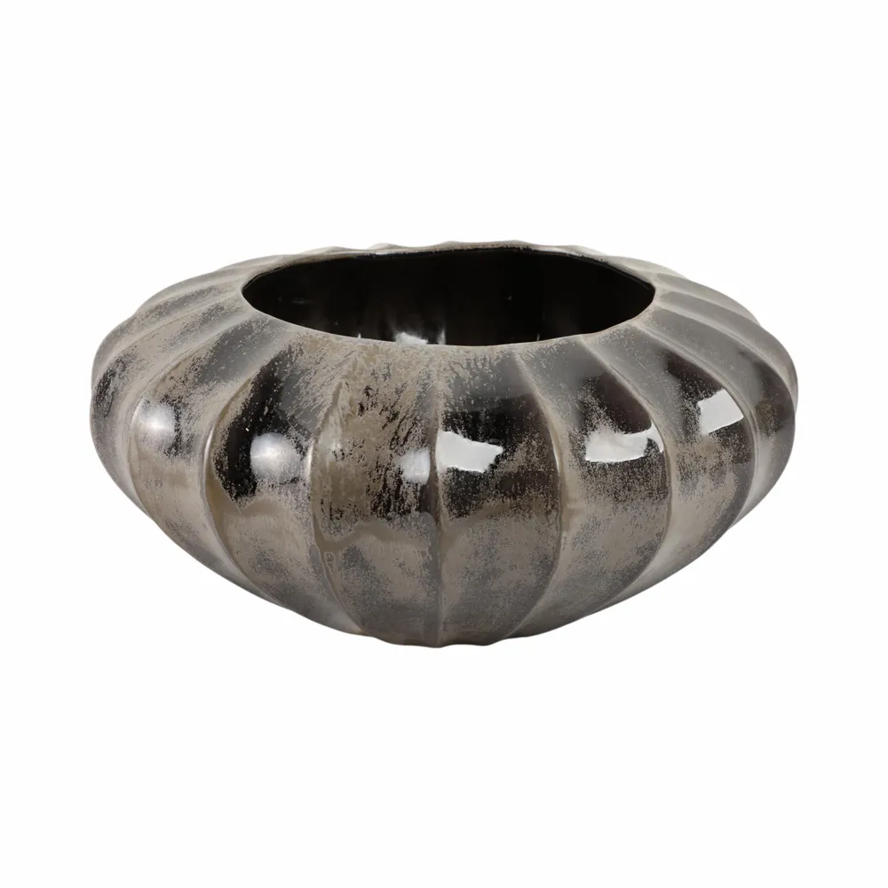 DORSETWOOD BLACK BOWL 7 (IN)