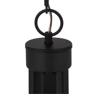 Melina 17'' Wide 3-Light Chandelier - Matte Black 4