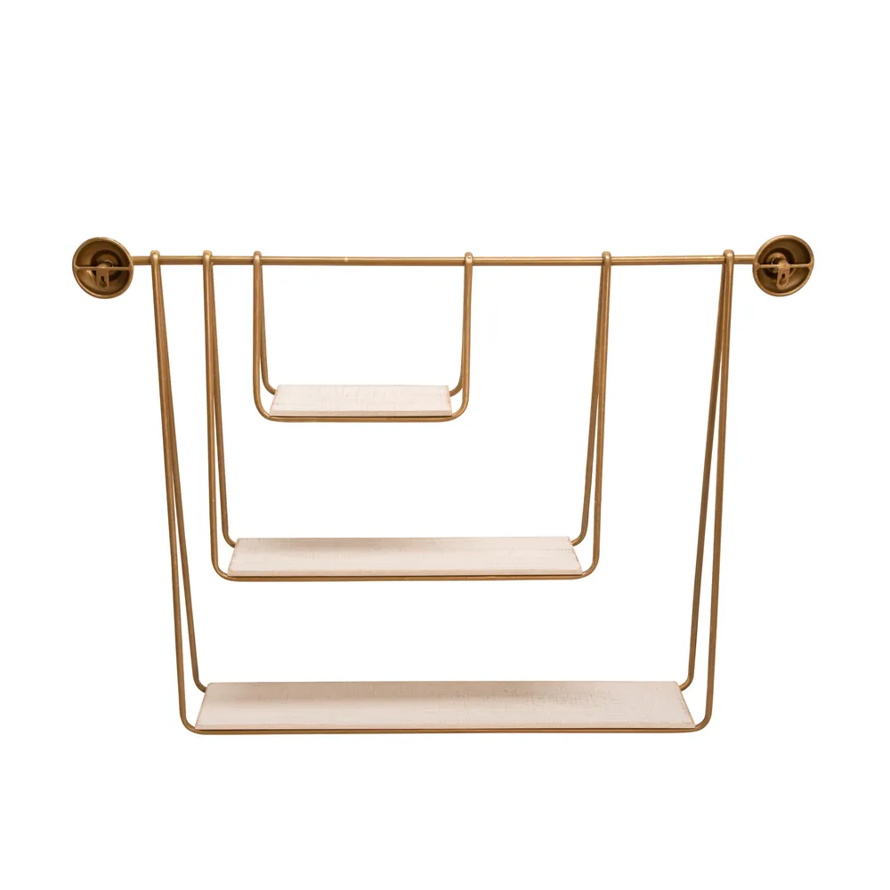 GARANDRUN WHITE WALL SHELF 29 (IN)