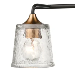 Hamy 23'' Wide 3-Light Vanity Light - Matte Black 5