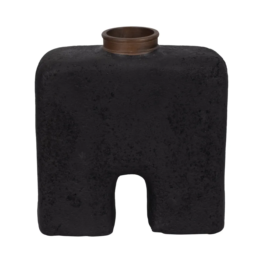 ROLANDCREST BLACK VASE 13 (IN)