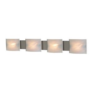 Pannelli 41'' Wide 4-Light Vanity Light - Stainless Steel 1
