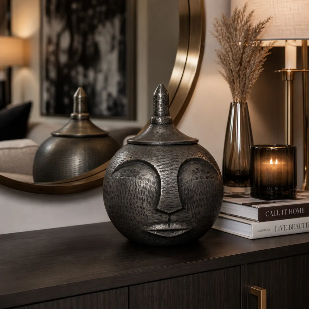 LANEPARK GRAY JAR 13 (IN)