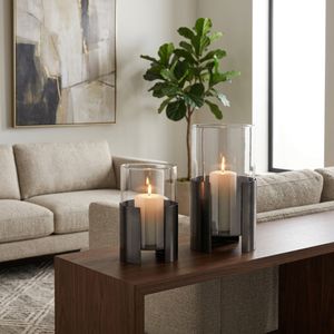 ELTONGATE SET OF 2 GRAY HURRICANE 14 (IN) 2