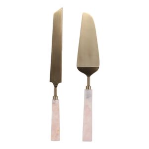 ISLEVIEW SET OF 2 GOLD SERVEWARE 1 (IN) 1
