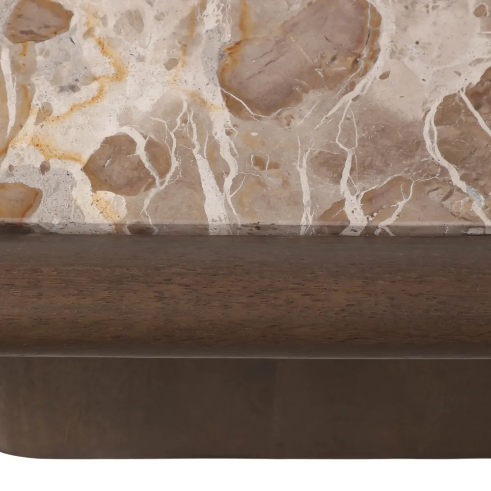 STORMWAY BROWN COFFEE TABLE 15 (IN)