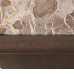 STORMWAY BROWN COFFEE TABLE 15 (IN) 6