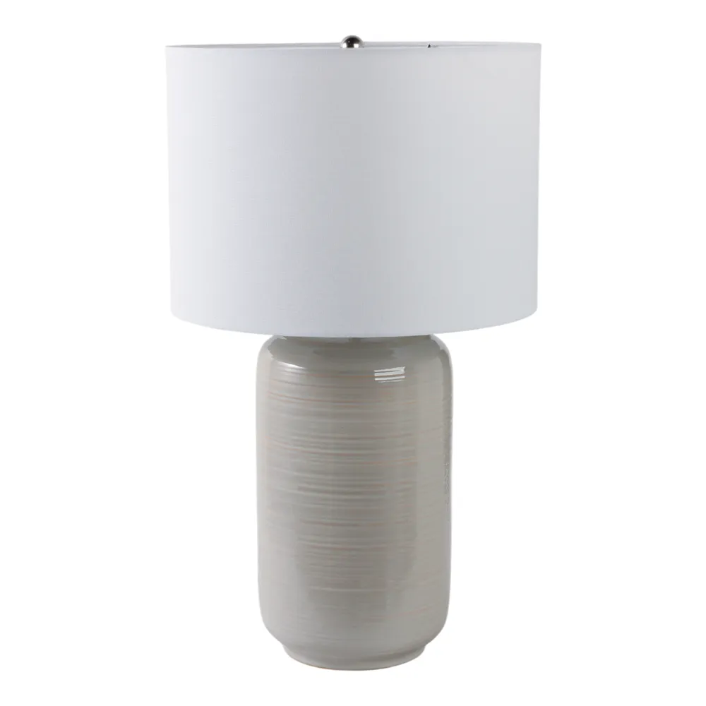 RIDLEYLEY BEIGE LAMP 26 (IN)