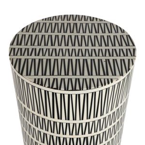 HENLEY BLACK TABLE 23 (IN) 4