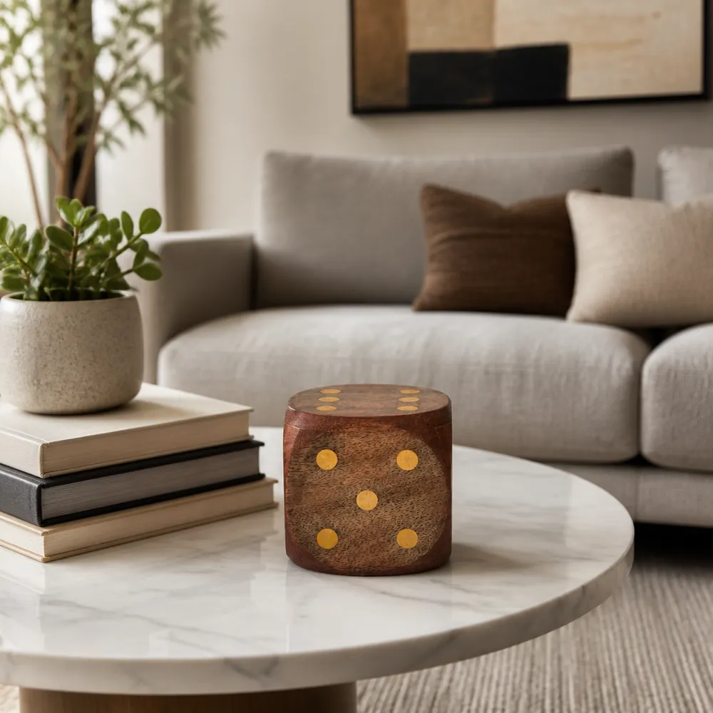 DEMPSEYBROOK BROWN DECOR 4 (IN)