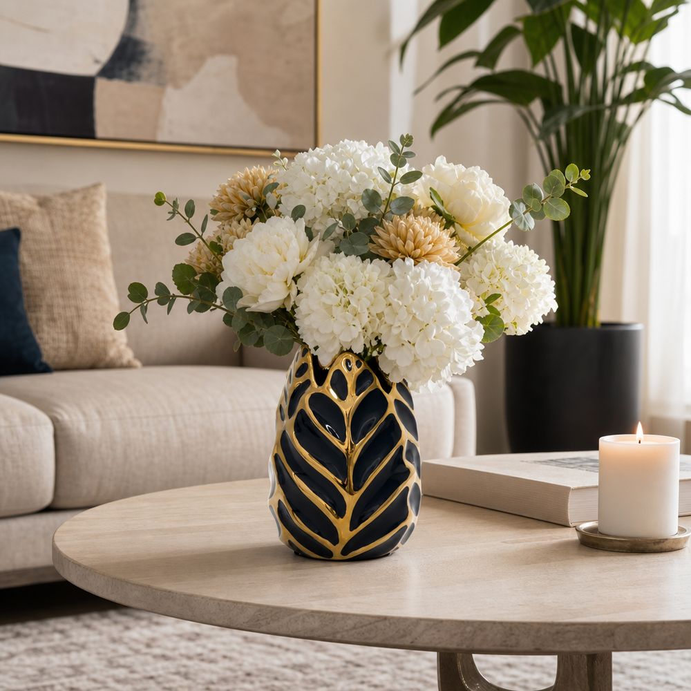 COLEHAM BLUE VASE 8 (IN)