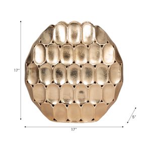 EDWINCREST BRONZE VASE 17 (IN) 10