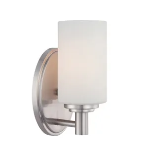 Pittman 9'' High 1-Light Sconce - Brushed Nickel 1