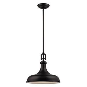 Rutherford 15'' Wide 1-Light Pendant - Oil Rubbed Bronze 1
