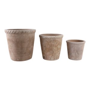 COOPERSHAW SET OF 3 WHITE PLANTER 15 (IN) 4