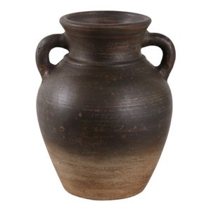 CARLINROSE BROWN VASE 10 (IN) 5