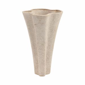 ENSLEYMILL TAUPE VASE 16 (IN) 4