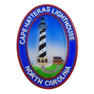 2-3/4" CAPE HATTERAS LIGHTHOUSE MAGNET 1