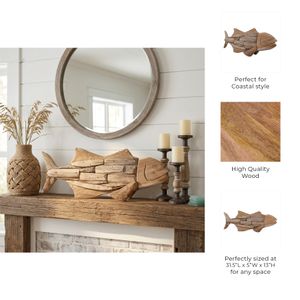 GASTONPARK BROWN DECOR 13 (IN) 10
