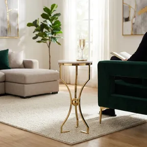 COLVINLAND GOLD ACCENT TABLE 26 (IN) 6