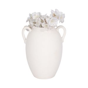 LAYLAFORD WHITE VASE 10 (IN) 3