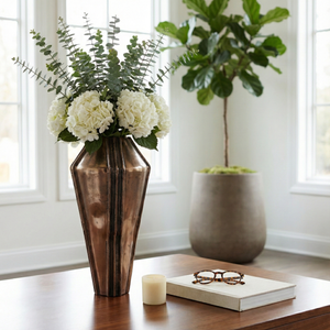 TILTONCROSS BRONZE VASE 22 (IN) 11