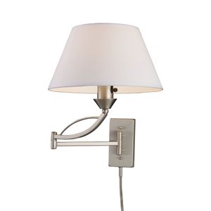 Elysburg 17'' High 1-Light Sconce - Satin Nickel 1