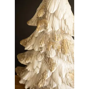 Antique White Faux Concrete Christmas Tree 3