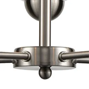 Astoria 28'' Wide 5-Light Chandelier - Brushed Nickel 3