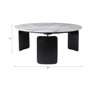 HEMMINGOAK GRAY COFFEE TABLE 13 (IN) 10