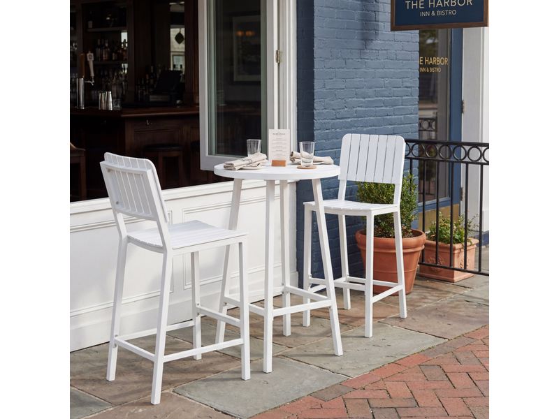 Ren Bar Table White 10