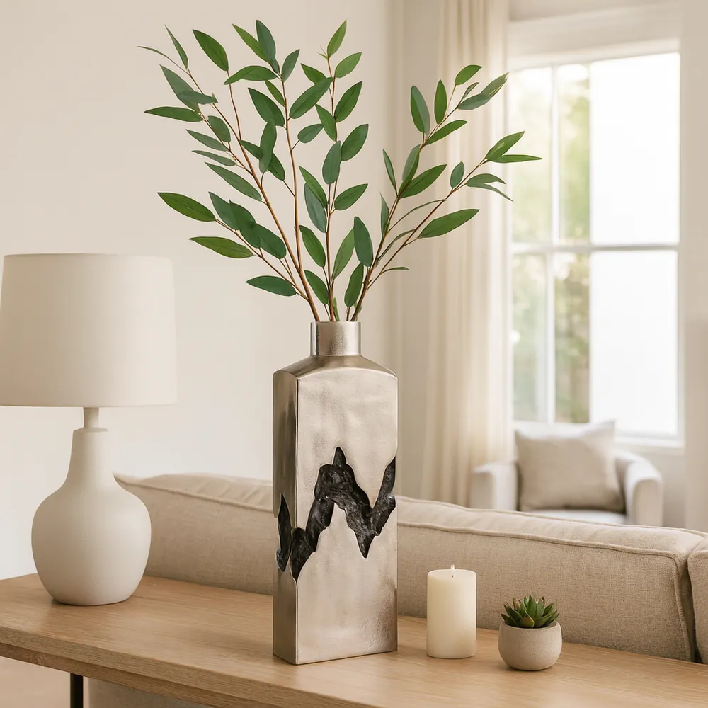 HALDENMILL SILVER VASE 20 (IN)
