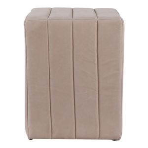 BRAECLIFF TAN OTTOMAN 19 (IN) 5