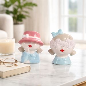 ARNETTBROOK SET OF 2 BLUE DECOR 6 (IN) 11