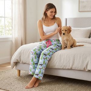 Merry Dogs Cotton Lounge Pant 2