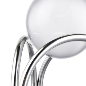 Sibyl Orb Stand - Set of 2 Silver 4