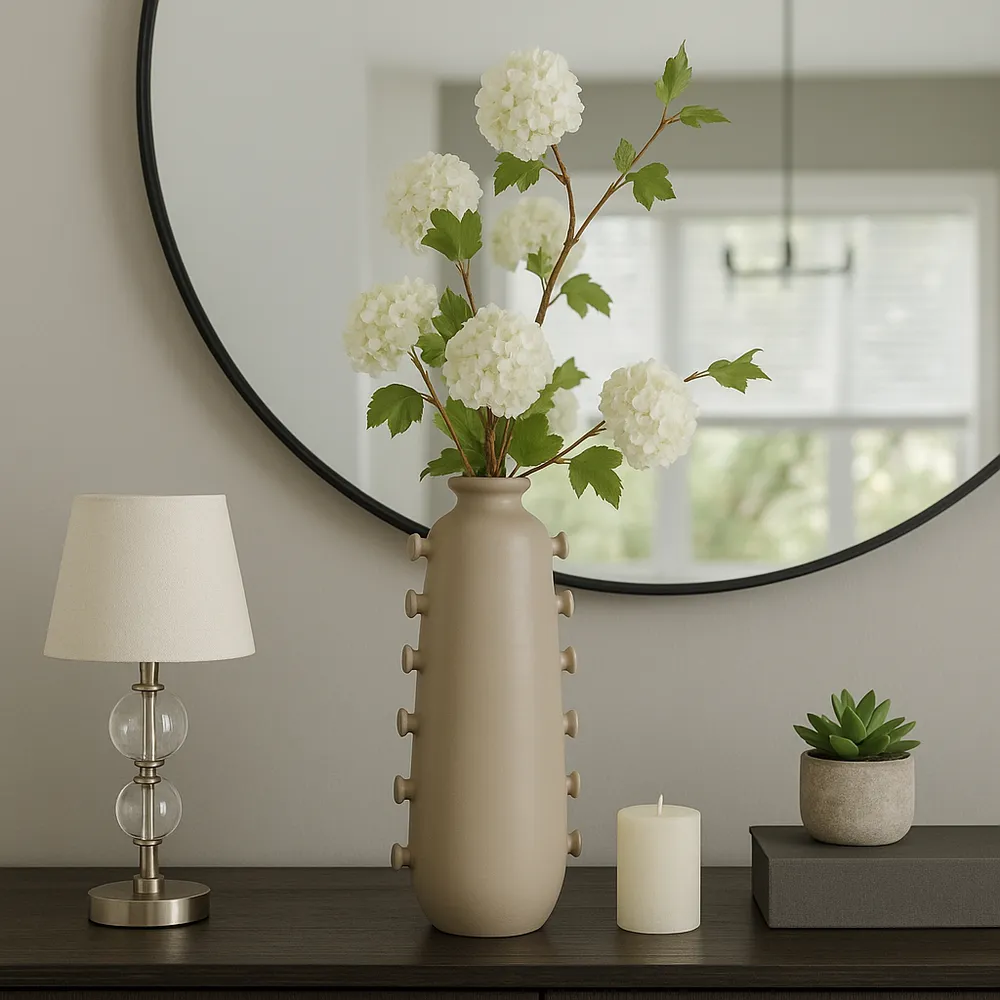 BURGESSBROOK TAN VASE 22 (IN)