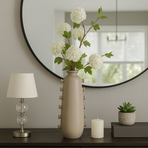 BURGESSBROOK TAN VASE 22 (IN) 12
