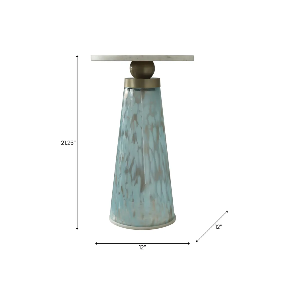 NATEPARK BROWN TABLE 22 (IN)