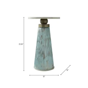 NATEPARK BROWN TABLE 22 (IN) 9