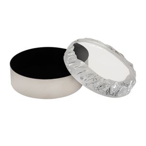 Cogar Box - Round Polished Nickel 3